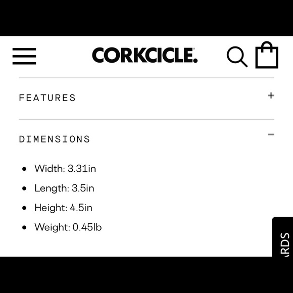 NWT Corkcicle Rifle Paper Company wine tumbler - Picture 5 of 10